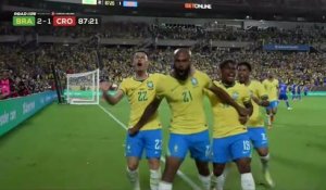 Amical - Tous les buts de la victoire du Brésil sur la Croatie