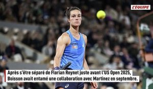 La numéro 1 française Loïs Boisson n'est plus entraînée par Carlos Martinez - Tennis - WTA