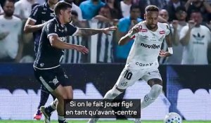 Cuca : « Neymar doit jouer au milieu, c'est le cerveau de l'équipe » - Foot - Brésil - Santos