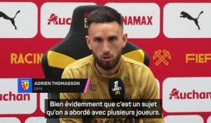 Lens - Thomasson réagit au report du match face au PSG