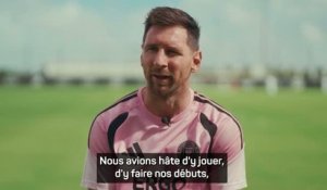 Inter Miami - Messi : "C'est spectaculaire de découvrir notre nouveau stade"