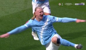 FA Cup : Erling Haaland ouvre le score contre Liverpool
