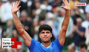 Carlos Alcaraz lamine Sebastian Baez pour lancer son tournoi de Monte-Carlo - Tennis