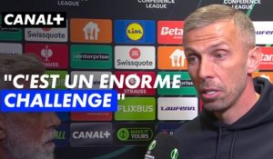 Ligue Conference - La réaction de Gary O'Neil après la défaite du Racing Strasbourg à Mayence