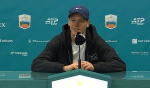 Rolex Monte-Carlo Masters 2026 - Jannik Sinner après sa qualification en demi-finales à Monte-Carlo