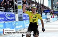 Wout Van Aert remporte enfin Paris-Roubaix après un duel épique avec Tadej Pogacar - Cyclisme - Paris-Roubaix