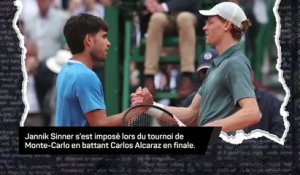 Monte-Carlo - Le triomphe de Sinner sur Alcaraz