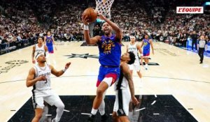 Sans Victor Wembanyama, San Antonio chute contre Denver, Nikola Jokic éligible au titre de MVP - Basket - NBA