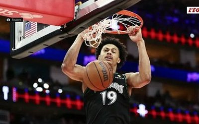 La nuit des Français : Joan Beringer crève l'écran avec Minnesota, Maxime Raynaud termine fort - Basket - NBA - La nuit des Français