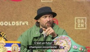 Poids lourds - En cas d'affrontement, Usyk voit Joshua battre Tyson Fury