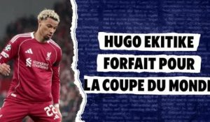 Bleus - Ekitike blessé au tendon d'Achille et forfait pour la Coupe du monde !