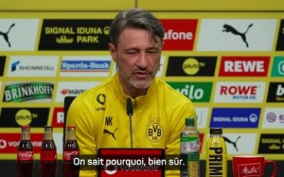 Dortmund - Kovac évoque l'ambiance tendu avec les supporters dans le stade