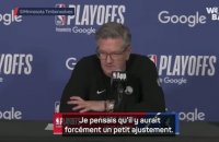 Timberwolves - Finch : "Edwards manque de rythme"