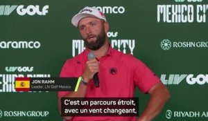 LIV Golf - Rahm prudent malgré son avance
