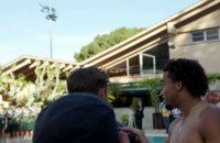 Tradition respectée pour Arthur Fils, qui a plongé dans une piscine avec les ramasseurs de balle pour fêter son titre - Tennis - ATP - Barcelone