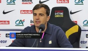 Toulouse - Martínez Novell lucide après l’élimination