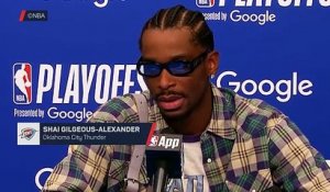 Thunder - Joueur “Clutch” de l’année, SGA veut qu’on se souvienne de lui comme d’un joueur “sans peur”