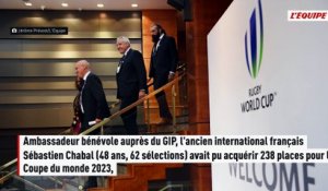 Pourquoi le PNF n'envisage pas de poursuivre Sébastien Chabal dans l'affaire des billets de la Coupe du monde 2023 - Rugby