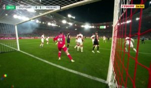 Le résumé vidéo de Stuttgart - Fribourg - Foot - Coupe d'Allemagne