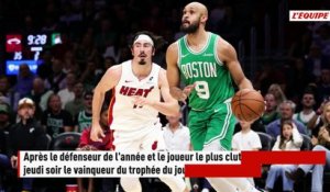 L'arrière de Boston Derrick White remporte le prix du joueur le plus fair-play en NBA - Basket - NBA
