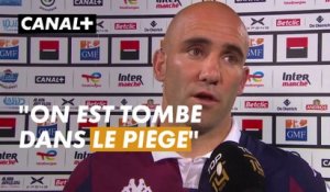 Les mots de Maxime Lucu après la défaite de Bordeaux-Bègles face à Montpellier sur la pelouse de Chaban-Delmas