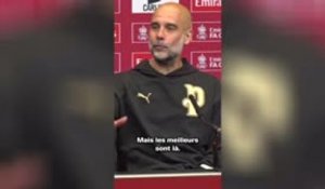 ''Comme les supporters'' - La pique d'un journaliste à Guardiola