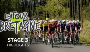 Tour de Bretagne 2026 - Highlights la 3e étape, Aubin Sparfel va-t-il enfin lever les bras ?