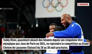 Teddy Riner fera son retour lors du Grand Chelem de Lausanne en août - Judo - Grand Slam