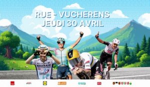 Le profil de la 2e étape - Cyclisme - Tour de Romandie