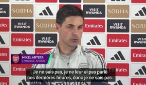 Arsenal - Arteta : "Nous devons faire face à n’importe quel contexte"