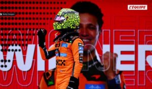 McLaren signe un doublé lors de la course sprint à Miami avec la victoire de Lando Norris devant Oscar Piastri - F1 - GP de Miami