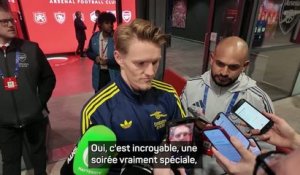 Arsenal - Ødegaard: “On a travaillé dur pour vivre ce genre de moment”