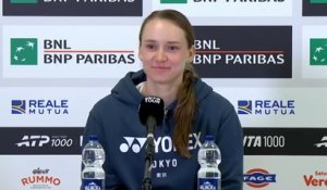 Rome 2026 - Elena Rybakina : "S’il y a un boycott des Grands Chelems, je suivrai"