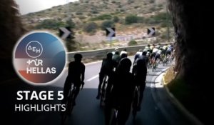 Tour de Grèce 2026 - Étape 5 Résumé - Il tente le coup du kilomètre et piège les sprinteurs !