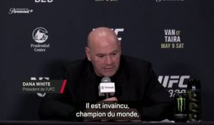UFC 328 - Chimaev change de catégorie, Dana White : "Il veut monter"