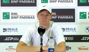 Rome 2026 - Jannik Sinner : "Le tennis italien traverse tout simplement une très bonne période"