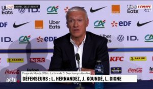Deschamps sur la vidéo polémique de Théo Hernandez : « C'est sa vie privée » - Foot - Coupe du monde