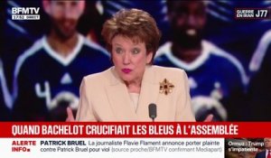 Crise des Bleus à Knysna en 2010: Roselyne Bachelot, ancienne ministre de la Santé et des Sports, ne regrette “pas du tout” son discours contre les joueurs à l’Assemblée nationale