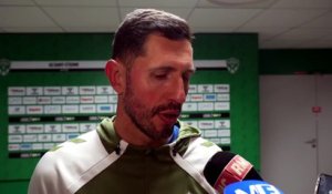 Brice Maubleu après avoir arrêté quatre tirs au but avec Saint-Étienne contre Rodez : «C’est un domaine que j’apprécie» - Foot - Ligue 2