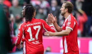 Bundesliga : Kane voit triple, fête totale pour le Bayern Munich