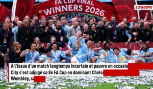 Manchester City remporte sa 8e FA Cup contre Chelsea grâce à un bijou d'Antoine Semenyo - Foot - Cup