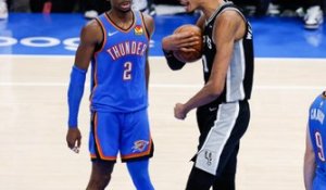 NBA : Grâce à un immense Wembanyama, les Spurs frappent fort d'entrée à OKC