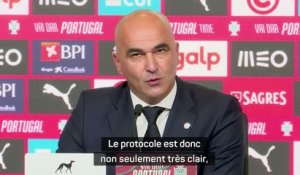 Portugal - Martinez : "Les joueurs du PSG ? Le protocole est très clair"