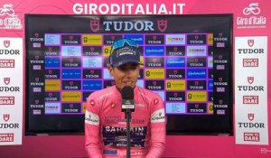 Giro d'Italia 2026 - Afonso Eulalio : "J'ai souffert, mais au final, j'ai conservé le maillot rose"
