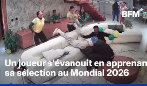 Un joueur brésilien s'évanouit en apprenant sa sélection au Mondial 2026
