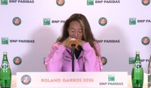 Roland-Garros 2026 - Qinwen Zheng en larmes : “Je dois recommencer”