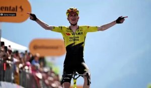 Sepp Kuss renoue avec la victoire sur l'étape reine du Giro, le podium du général final se dessine - Cyclisme - Giro