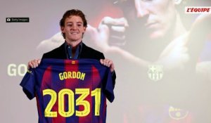 Le FC Barcelone officialise l'arrivée d'Anthony Gordon jusqu'en 2031 - Foot - Transferts