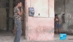 Les Cubains à l'heure du portable