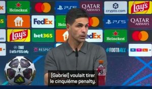 Arsenal - Arteta : "Gabriel voulait tirer le cinquième penalty”